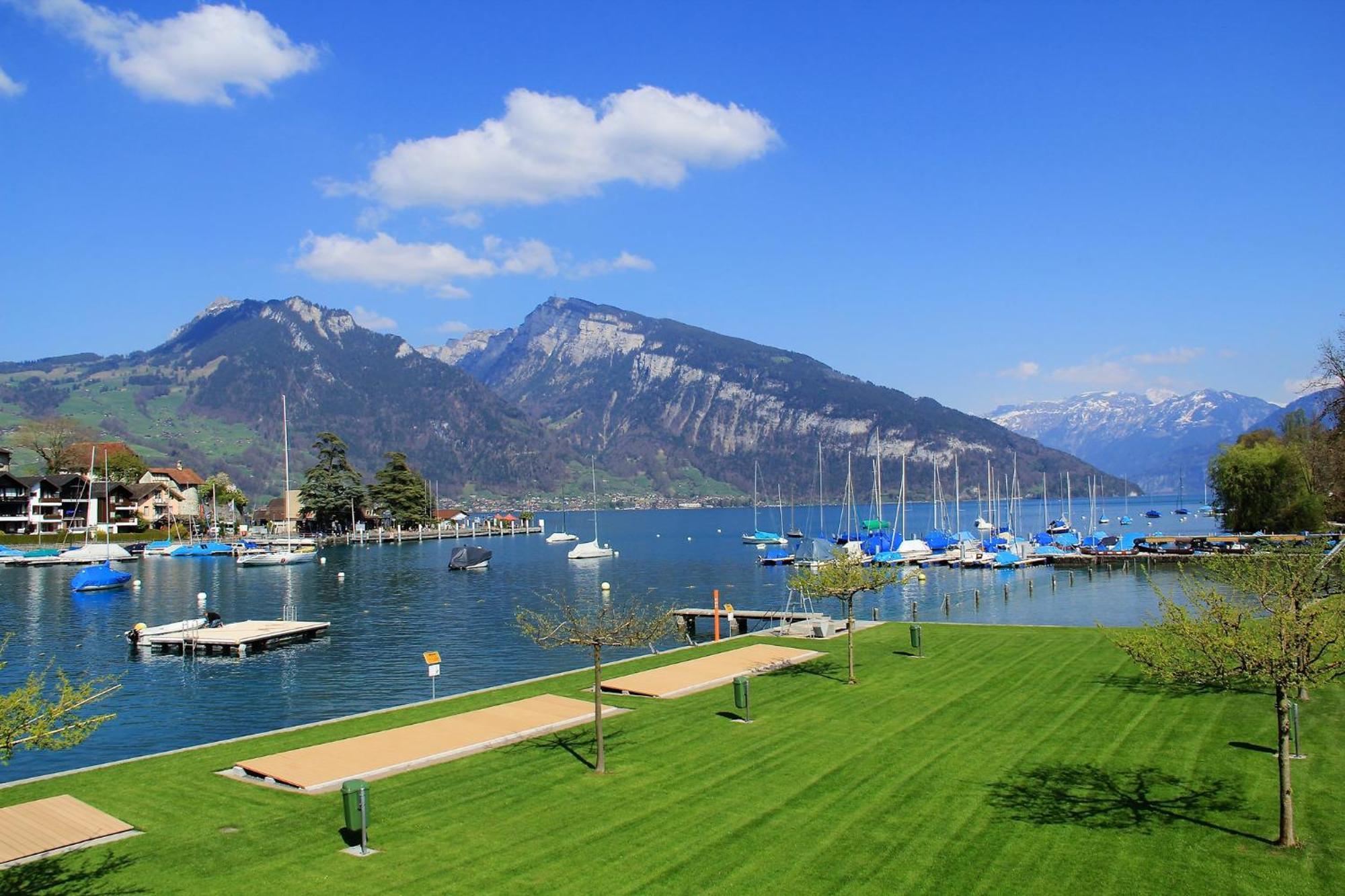 Hotel Seaside Spiez Extérieur photo